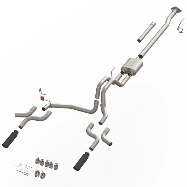 Speedfx EXHAUST SYSTEM, CAT BACK EXHAUST SYSTEM F150 50301 Zoro